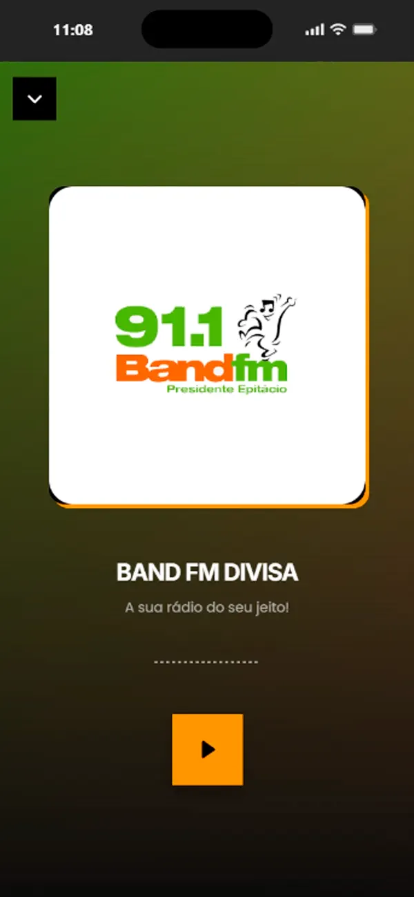 Screenshot #1 pour Band FM Divisa