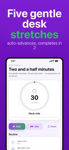 Desk Stretches - Mobility Screenshot 1 of 5