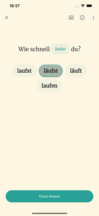 Loop German: Vocab Trainer Screenshot 4 of 5