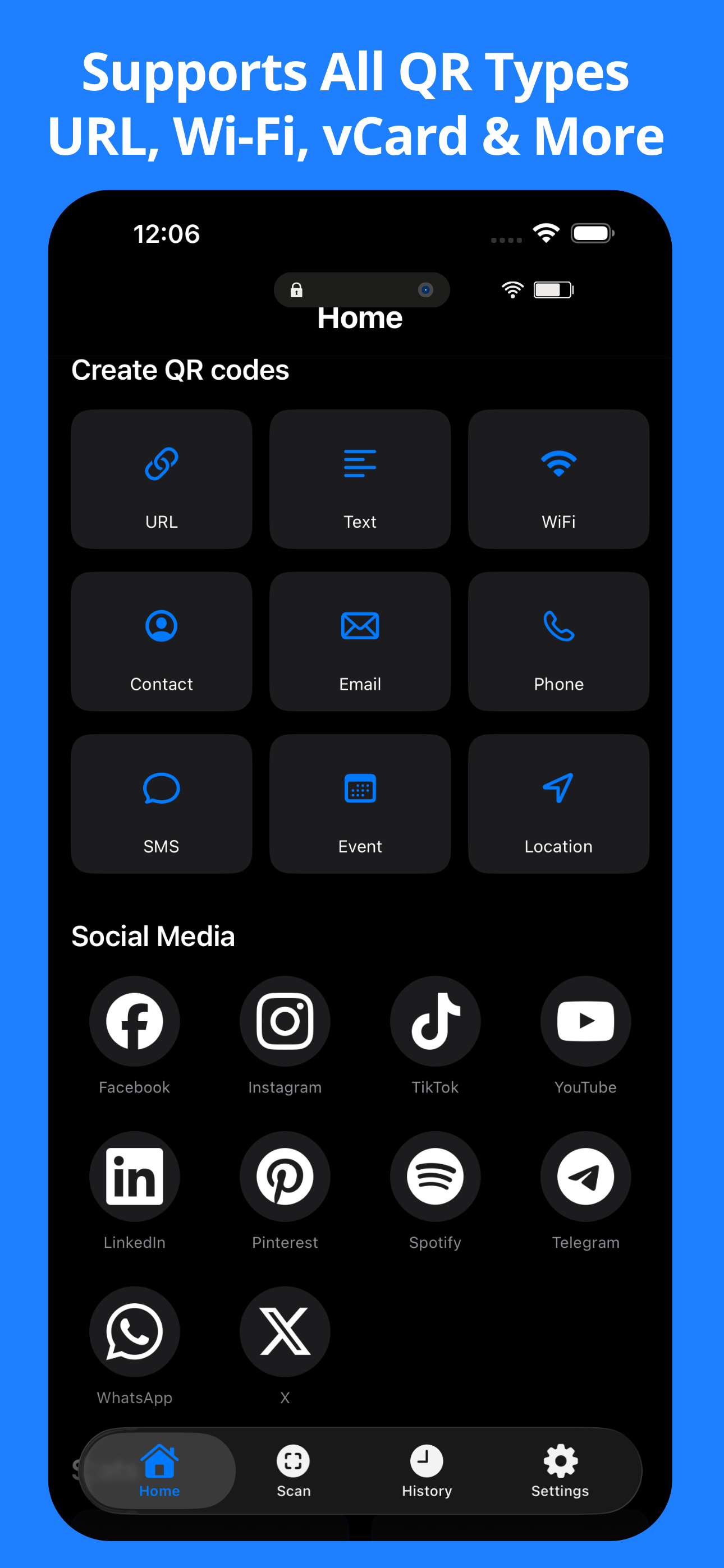QR Code Generator - Scanx screenshot 4