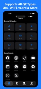 QR Code Generator - ScanX screenshot