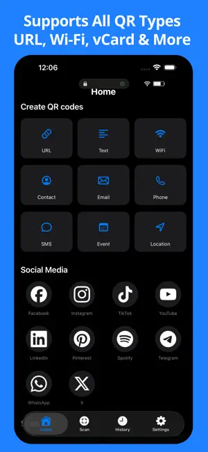 QR Code Generator - ScanX screenshot 4