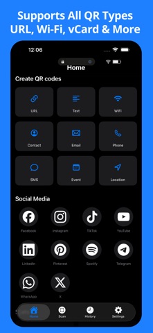 QR Code Generator - ScanX Screenshot 4 of 7