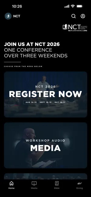 NCT Conference screenshot 1