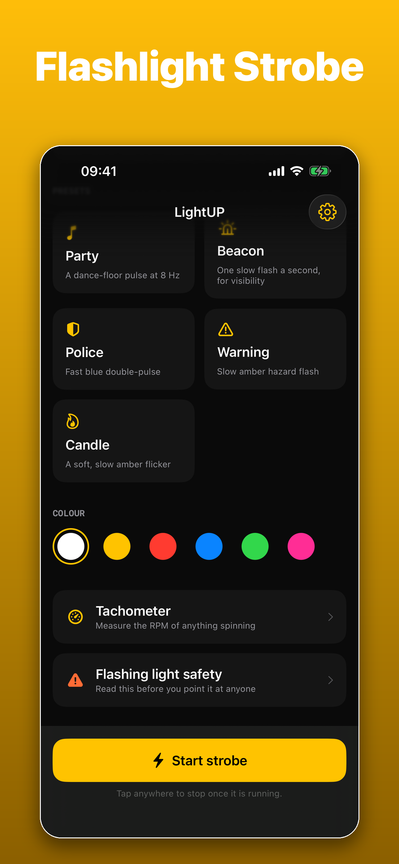 Strobe Light - LightUP screenshot 2