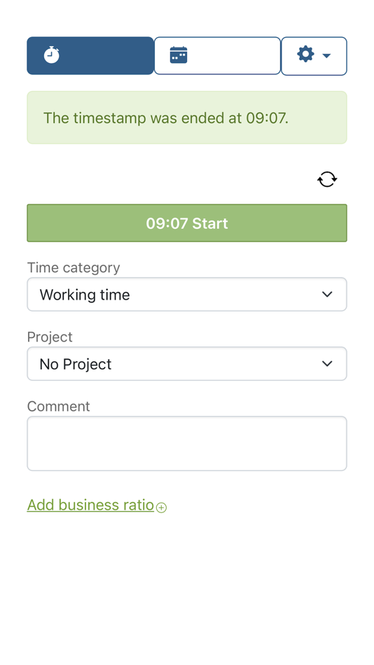#1. Goodtime Mobile Time Tracking (iOS) By: Siegfried Mueller