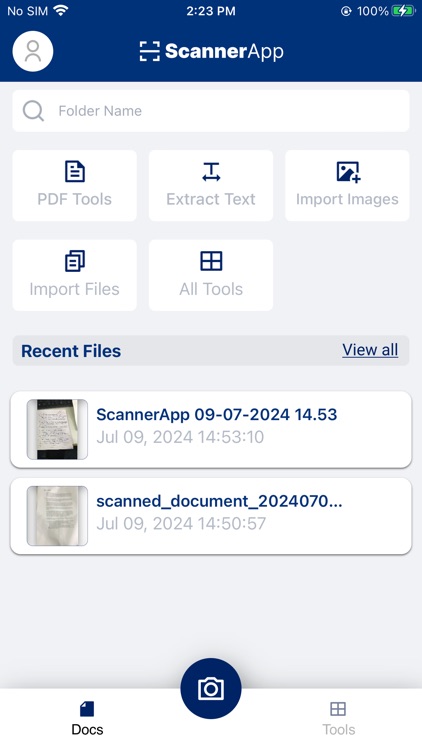 ScannerApp: Photo to PDF & OCR