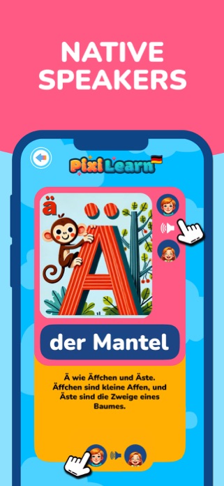 PixiLearn: Fun German Learning Screenshot 4 of 9