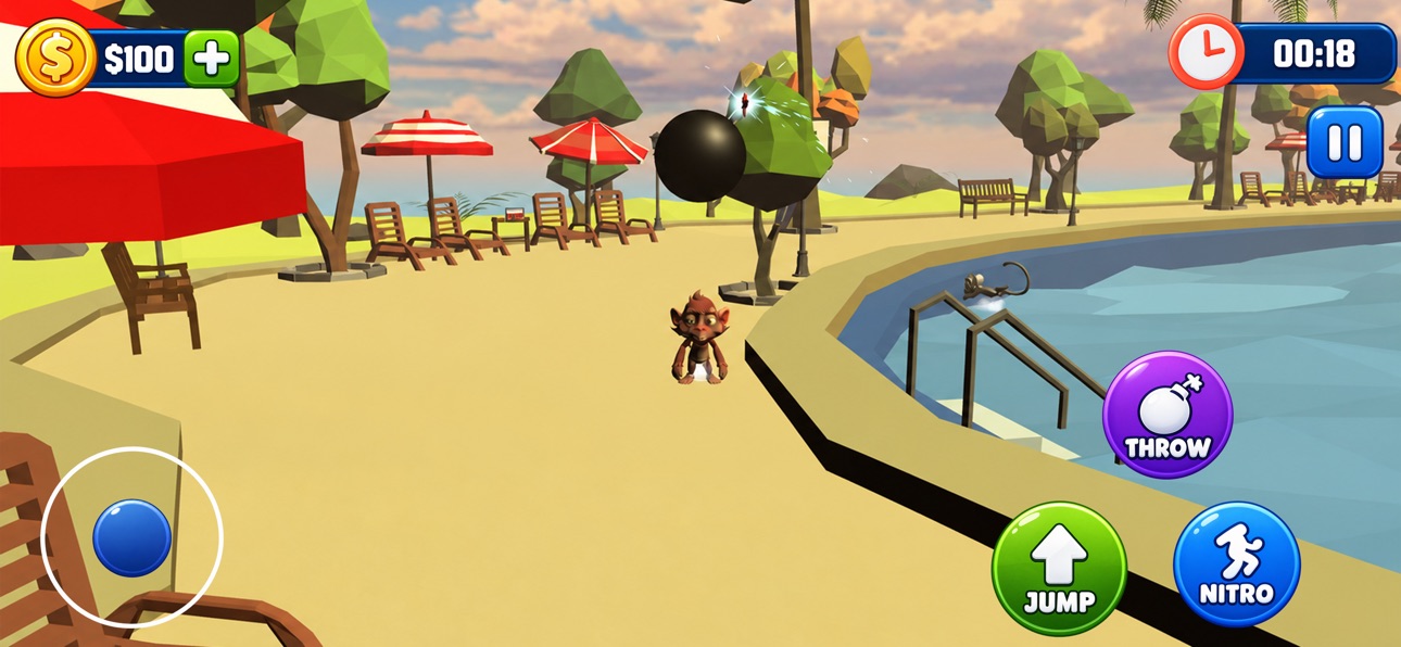 Screenshot 1 of Ape Tag - Survival Monkey