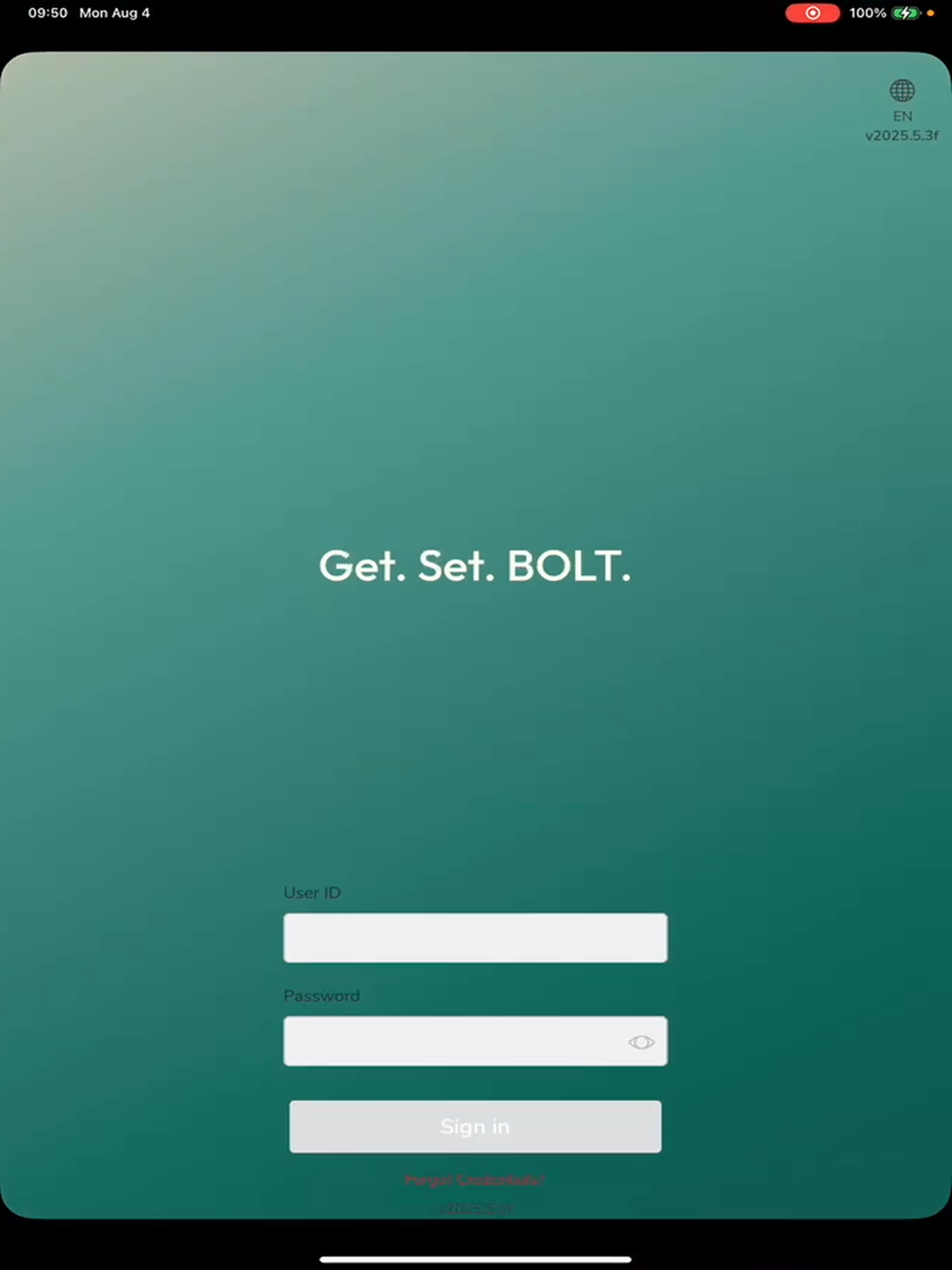 My BOLT!