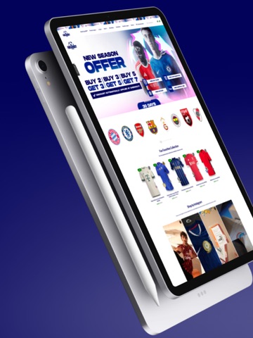 Footjersey Store iPad screenshot