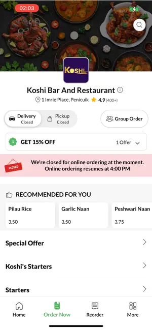 Koshi Bar And Restaurant screenshot 2