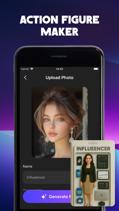 FigureMe - AI Action Figure iPhone screenshot 4 - Graphics & Design app