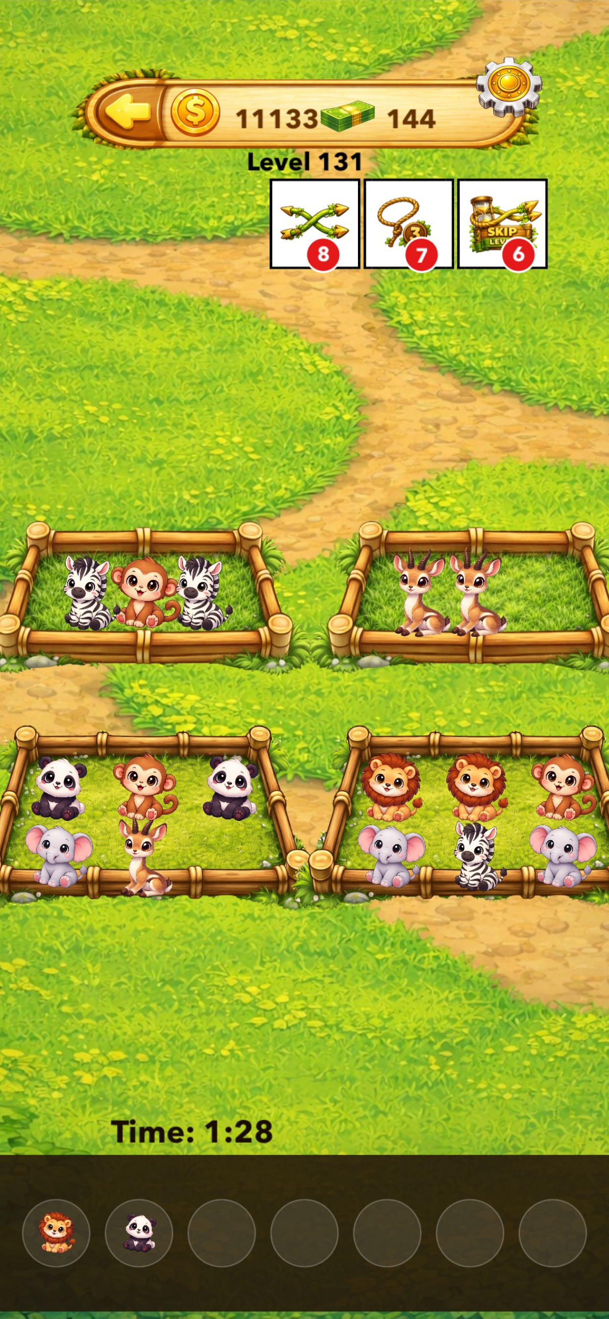 Zoo sorting screenshot 6