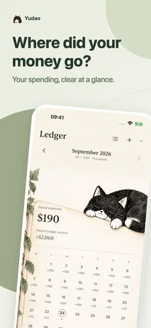 Yudao: Cute Budget & Money Log screenshot 4