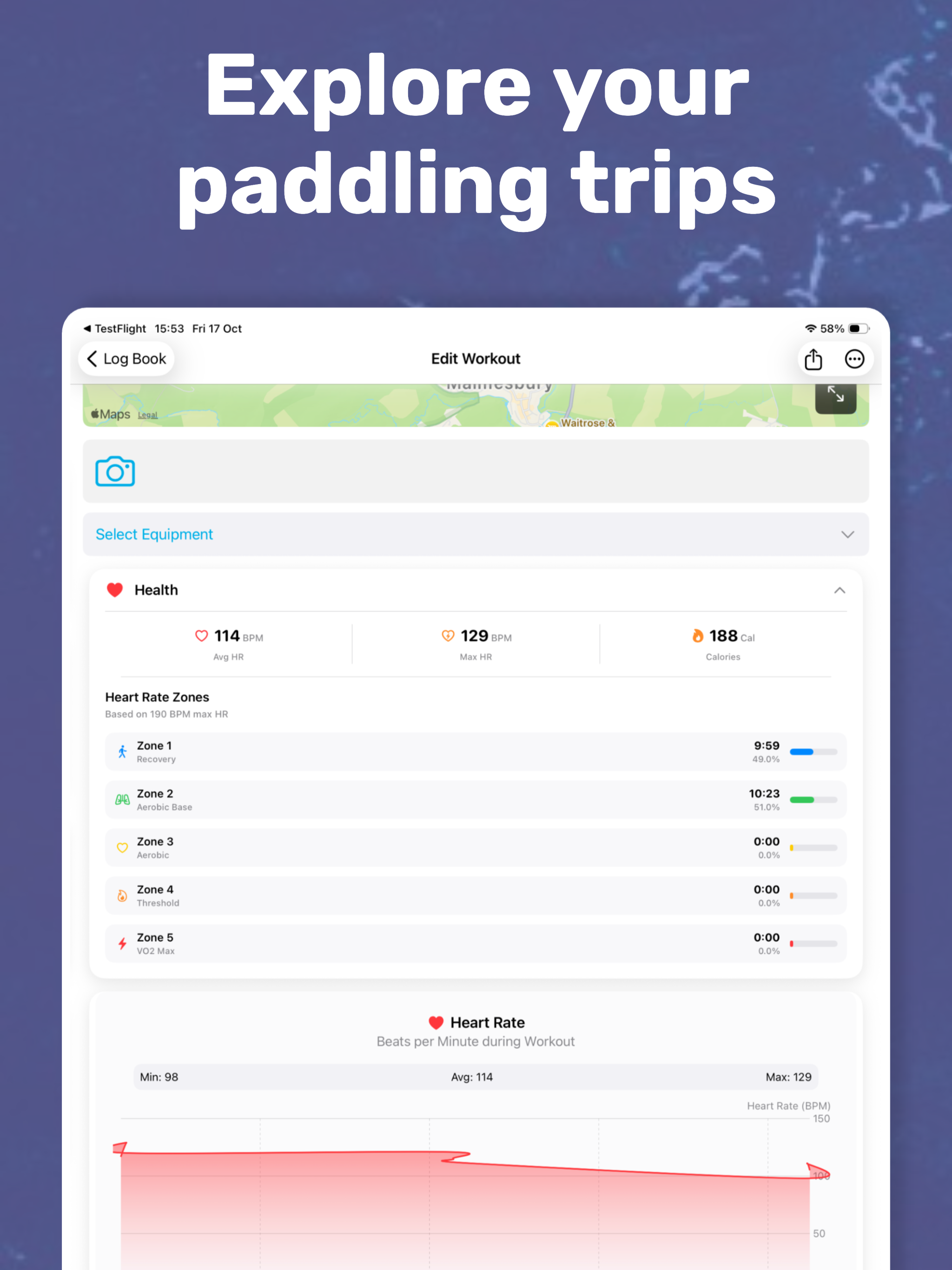PaddlePal: SUP & Kayak Tracker screenshot 11