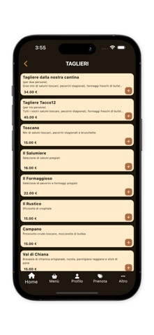Cantina 65 iPhone screenshot