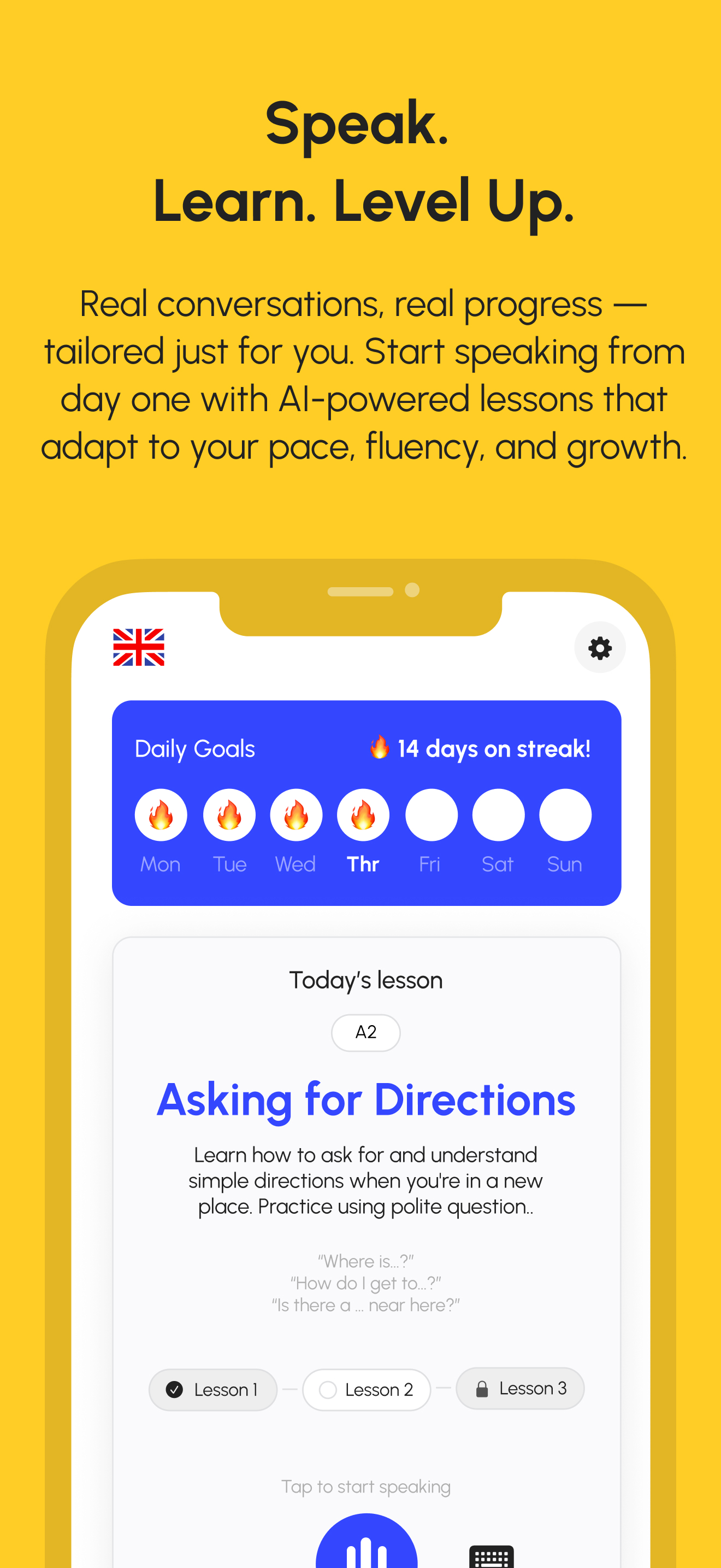 LingoChatAI: Speak Confidently