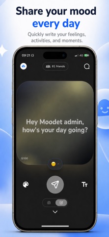 Moodet: Friends Mood Widget screenshot