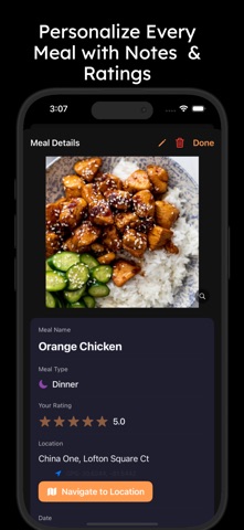 MealFavs Pro screenshot
