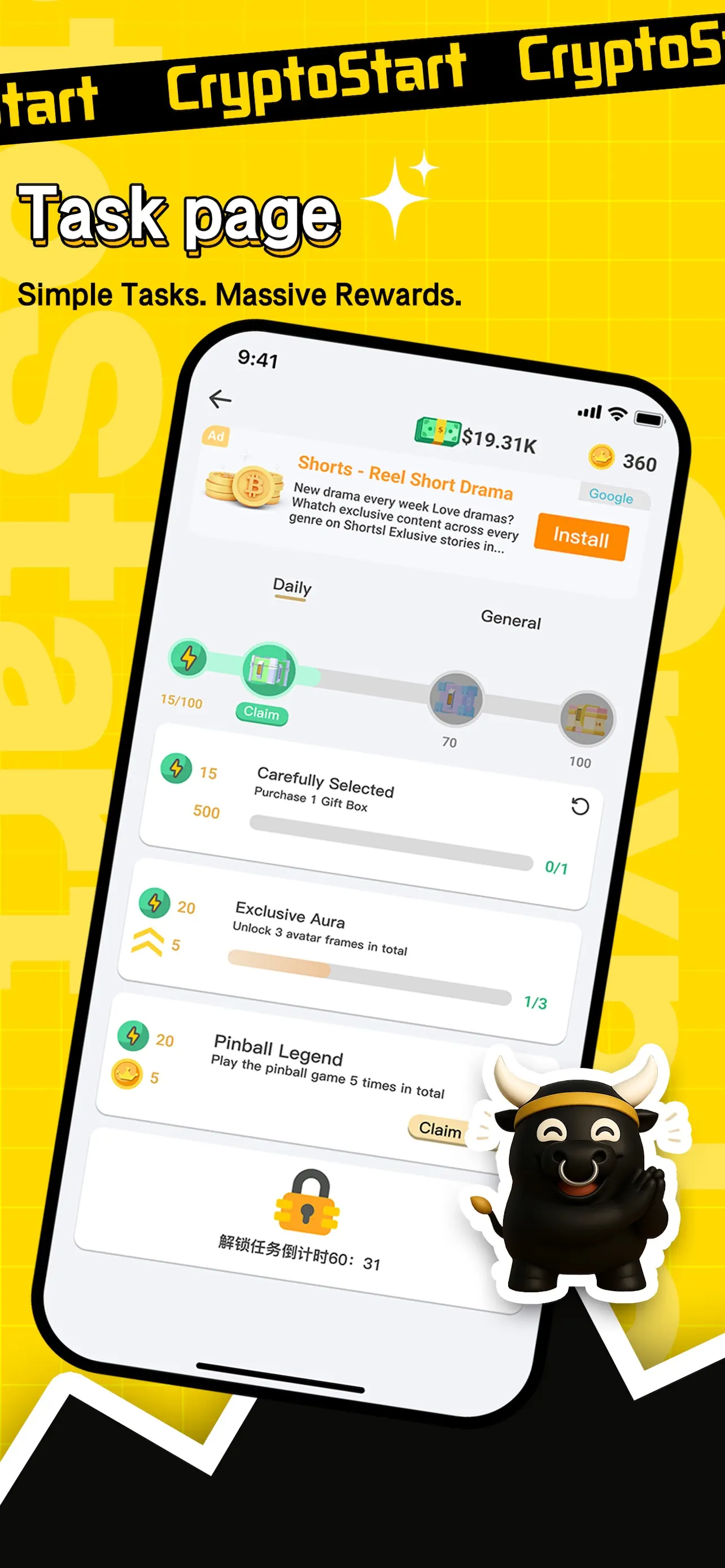 #8. CryptoStart (iOS) Podle: 燦爛星河有限公司(SPLENDID CELESTIAL RIVER LIMITED)