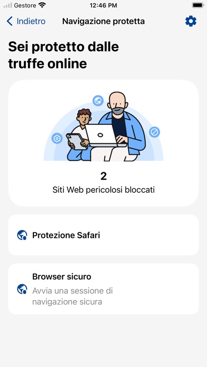 TIM Navigazione Sicura APP screenshot-7
