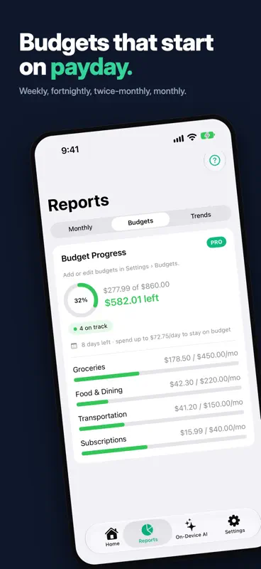 Pocket Clear: Expense Tracker screenshot 8 of 10