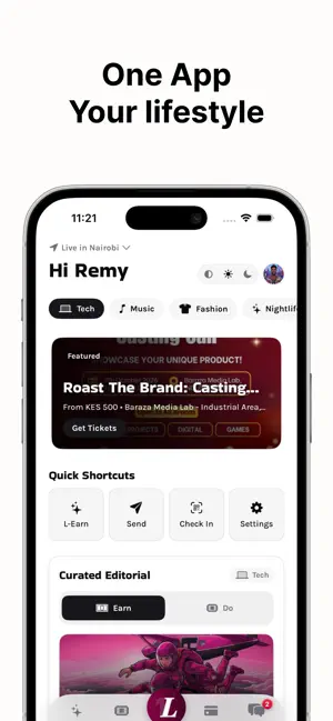 OneApp Lifestyle screenshot 2