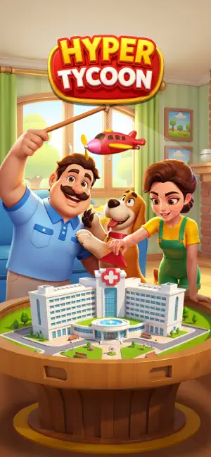 Hyper Tycoon: Hospital Empire screenshot 1