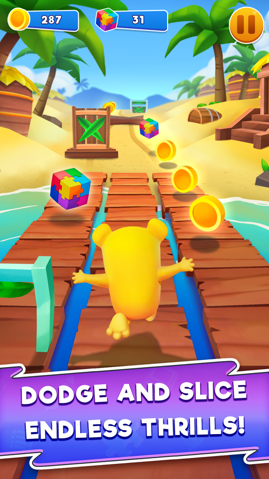 #4. Crazy bob runner: endless run! (iOS) 由: VIVA GAMES S.L.