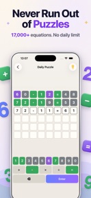 Nerdle: Daily Mathler Puzzle screenshot