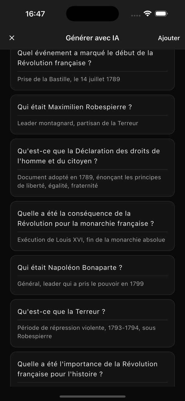 iPhone screenshot