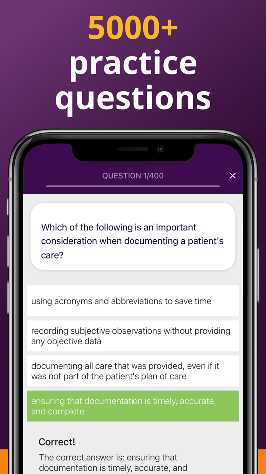 #2. CNOR Practice Test 2025 (iOS) 由: FLUENT AAC TECHNOLOGY S.R.L.