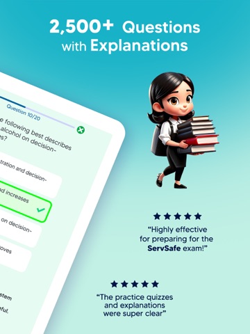 ServSafe: Practice Test Prep iPad screenshot