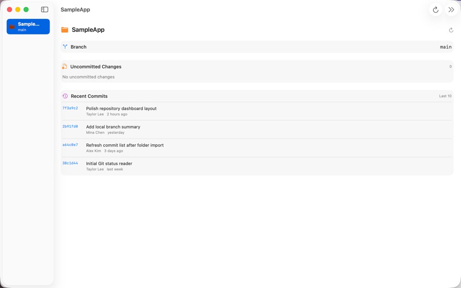 #2. GitDash - Git Dashboard (macOS) 由: 洪业 李