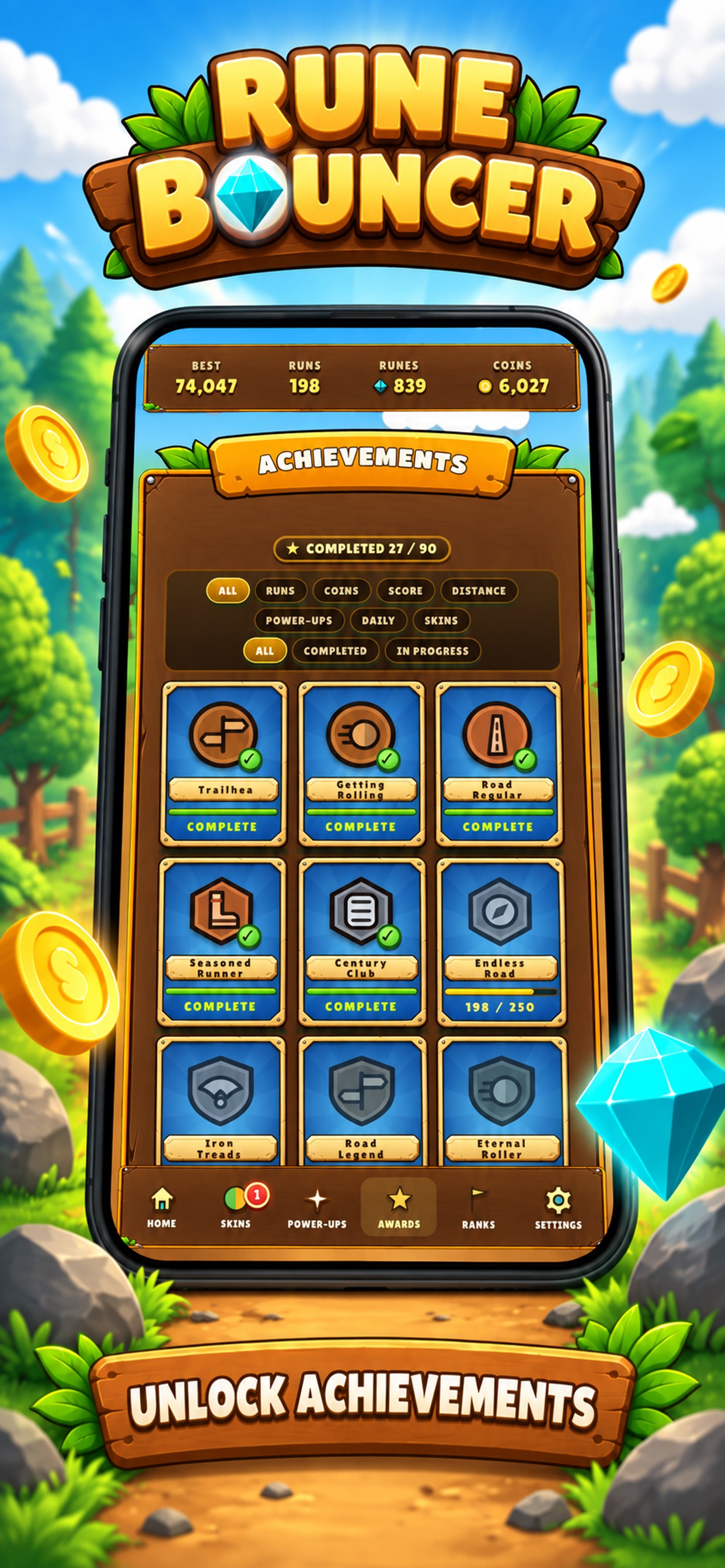 Screenshot 6 of Rune Bouncer Lite