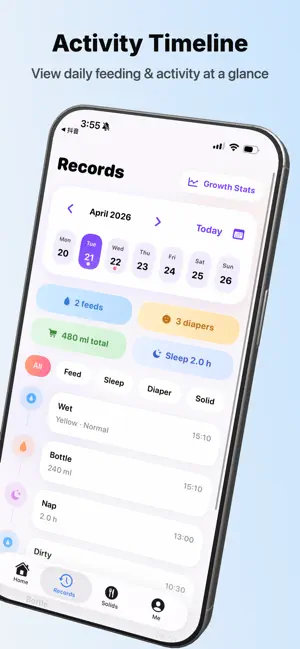 Baby Tracker: Feeding Log screenshot 2