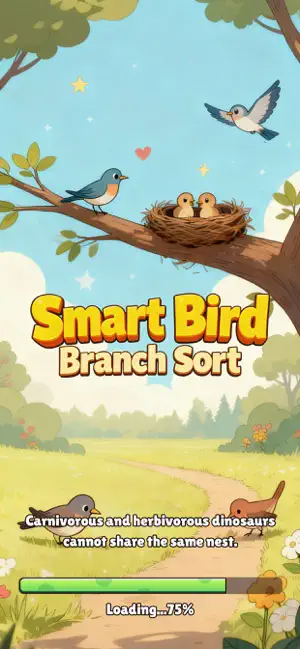 Smart Bird Branch Sort screenshot 1