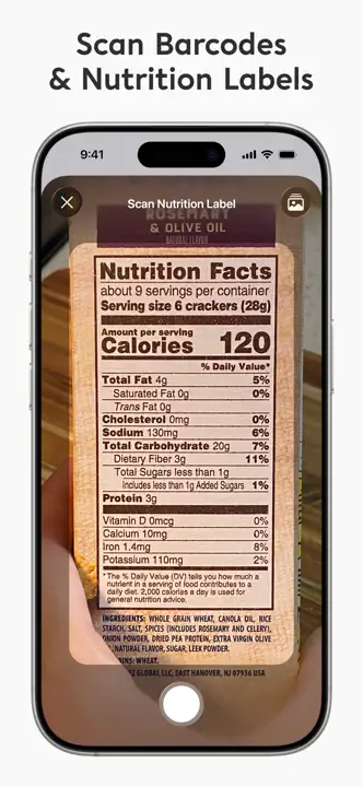 Nutrition Trackerのスクリーンショット（3/9）