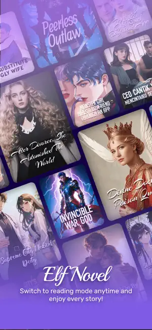 ElfNovel - Books & Fiction screenshot 1