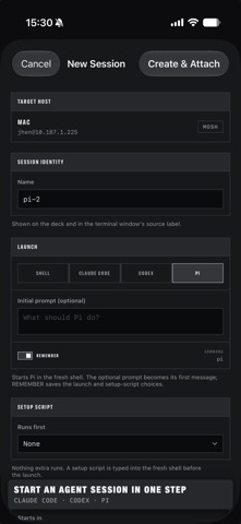 Multiplex — SSH tmux Terminal 스크린샷 6
