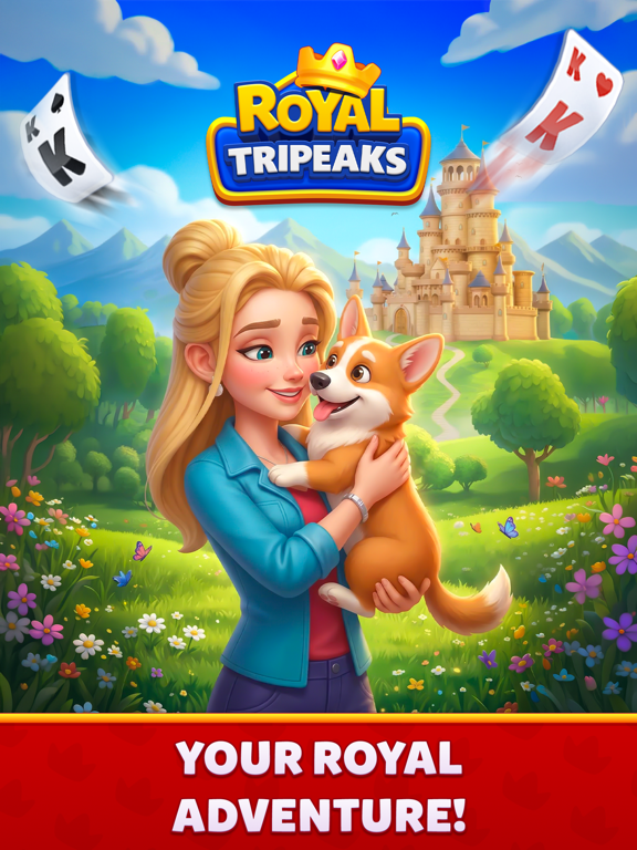 Screenshot #4 pour Royal TriPeaks Solitaire Fun