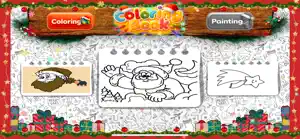 Christmas Coloring Book PRO screenshot 1