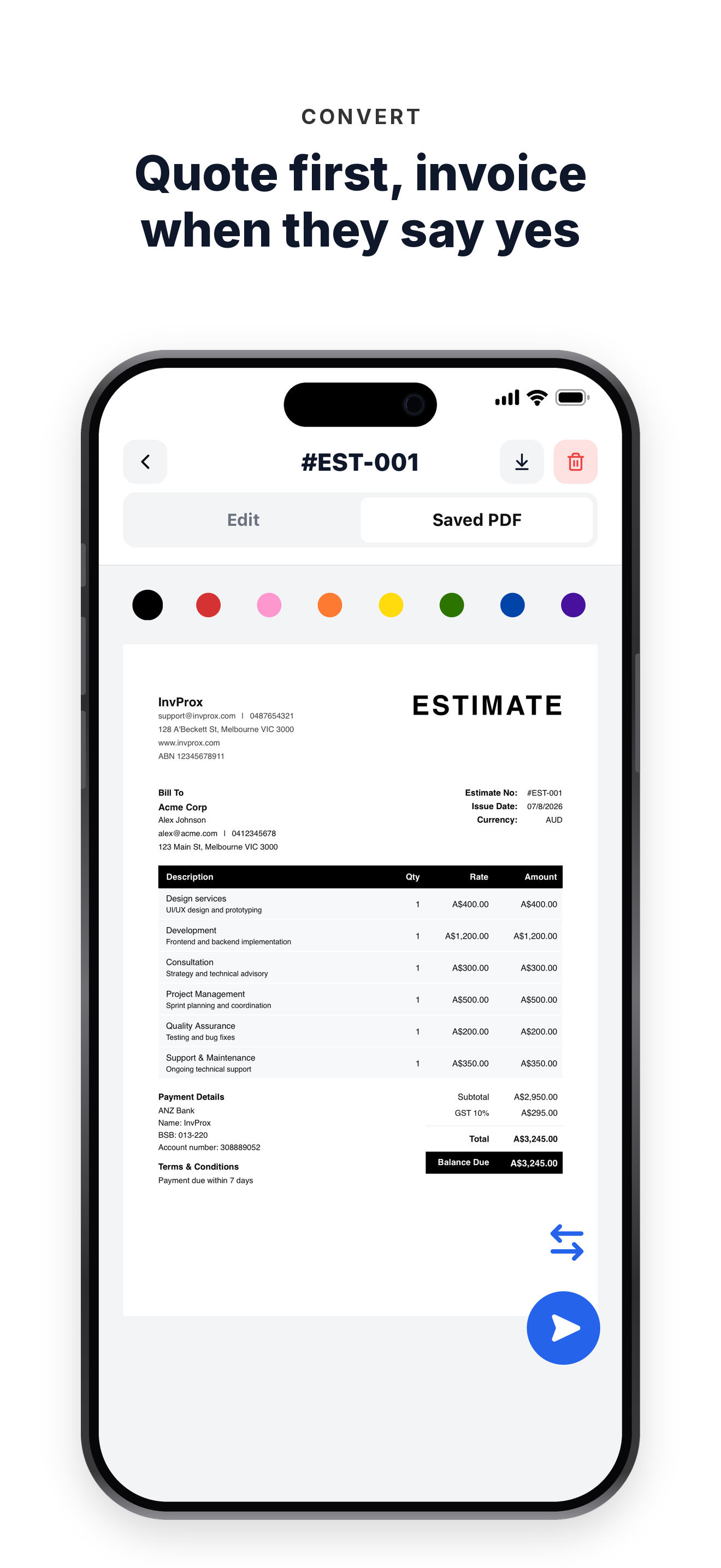 InvProx screenshot 5