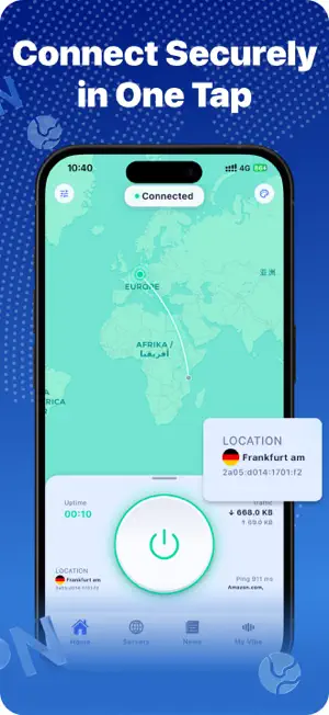 MegaV VPN — Data Protection screenshot 2