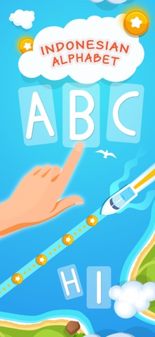 Indonesian Alphabet For Kids iPhone screenshot
