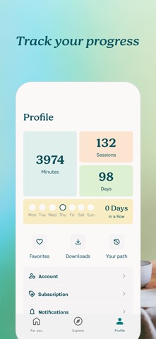 7Mind: Guided Meditation Coach screenshot