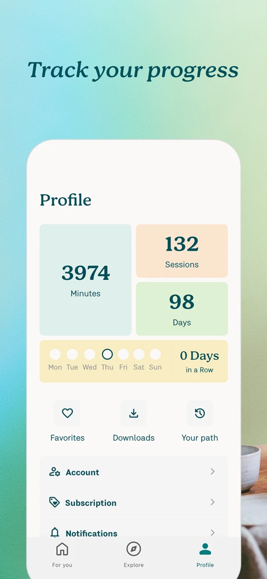 7Mind: Guided Meditation Coach screenshot 5
