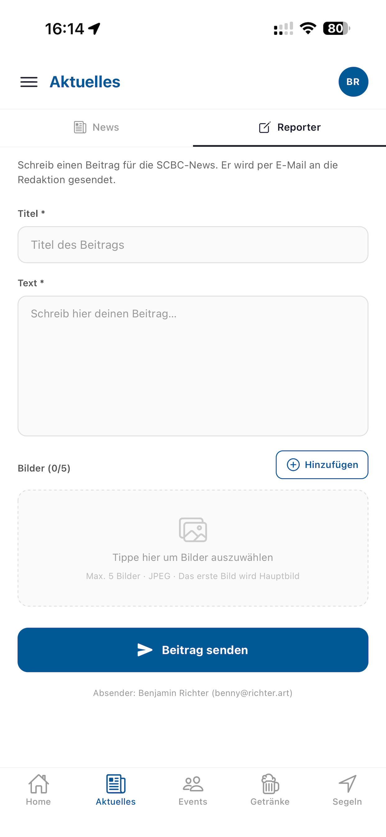 Mein SCBC screenshot 3