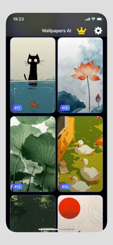 Wallpapers - AI 4K HD Screen iPhone screenshot